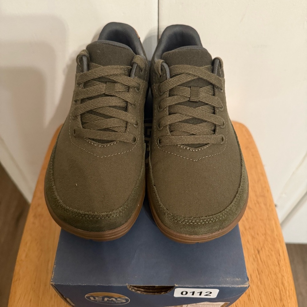 Lems Chillum Spruce Minimalist Shoe Men 5 Women 6.5 New in The Box Lightweight